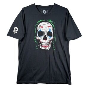 Zero Foxtrot T Shirt "The Joker" Mens XL Black Graphic Print RETIRED Batman